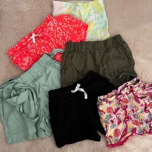 Kids Colorful Shorts Set